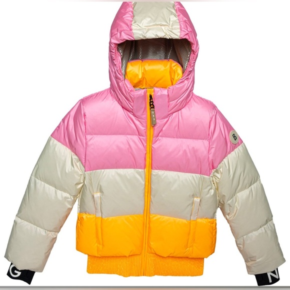 NWT • Bogner Girls Vibrant Rose Anna Jacket • S • Down resists snow & moisture - Picture 1 of 15